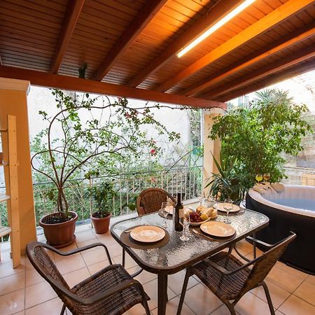 Luxury Katrinas Apartment With Outdoor Jacuzzi Corfu  Екстериор снимка